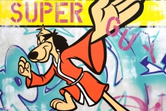 HonkKongPhooey SEEN Graffiti Artwork on Canvas