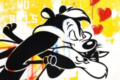 PepeLePew SEEN Graffiti Artwork on Canvas